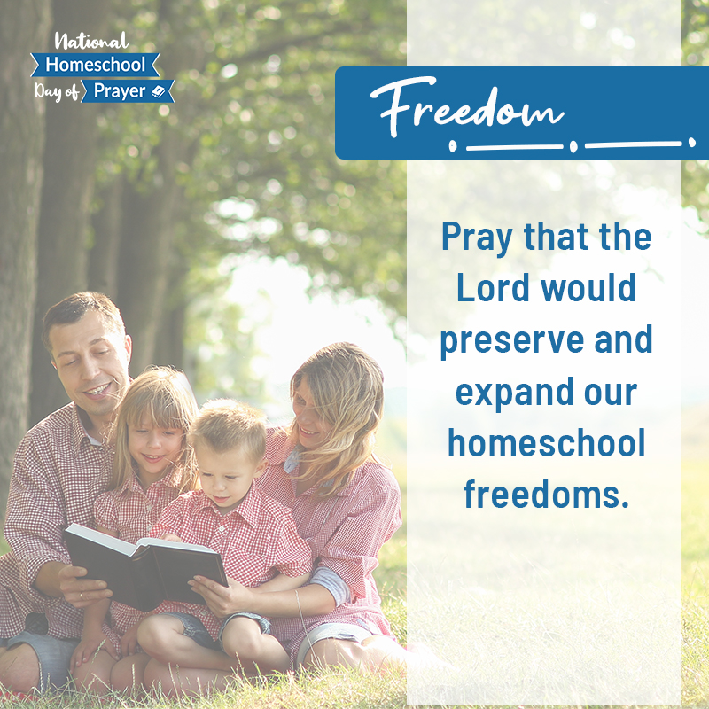2020 National Homeschool Day of Prayer - Prompt 2 - Freedom 2020 National Homeschool Day of Prayer - Prompt 2 - Freedom